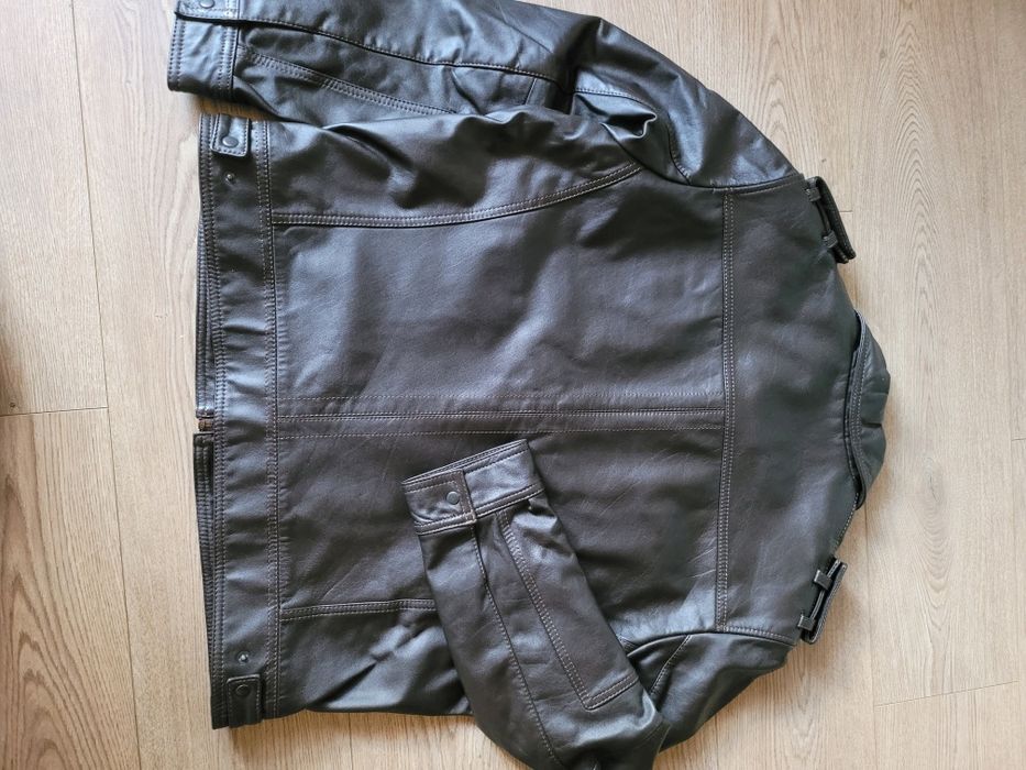 Kurtka skórzana męska