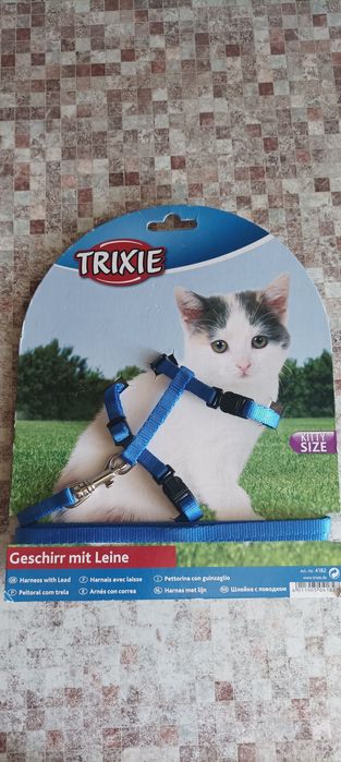 Поводок,шлейка кошачий.