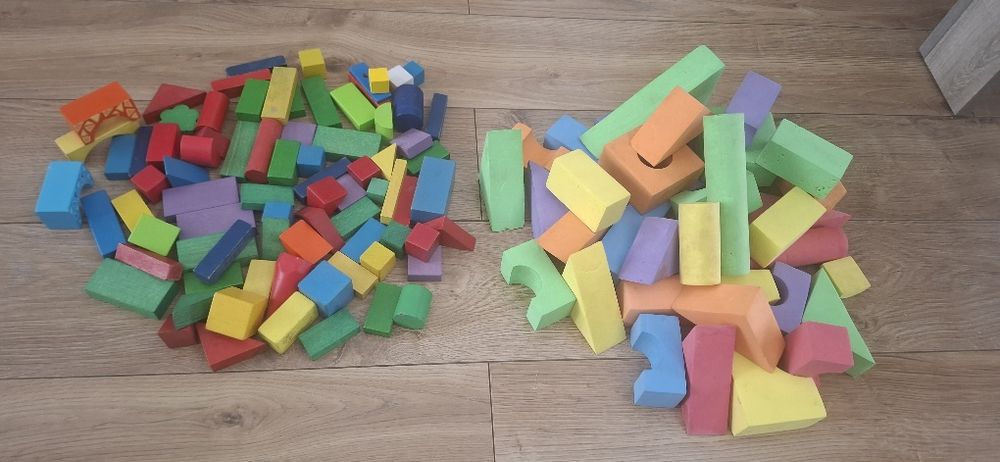 Mega zestaw 300 sztuk klocków