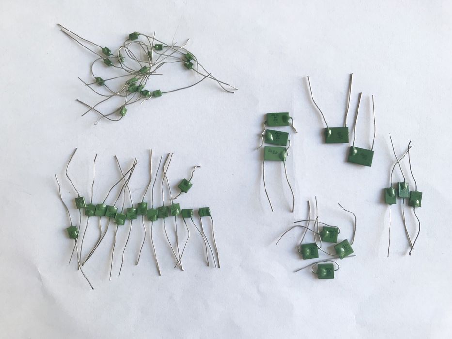 Конденсаторы КМ зеленые