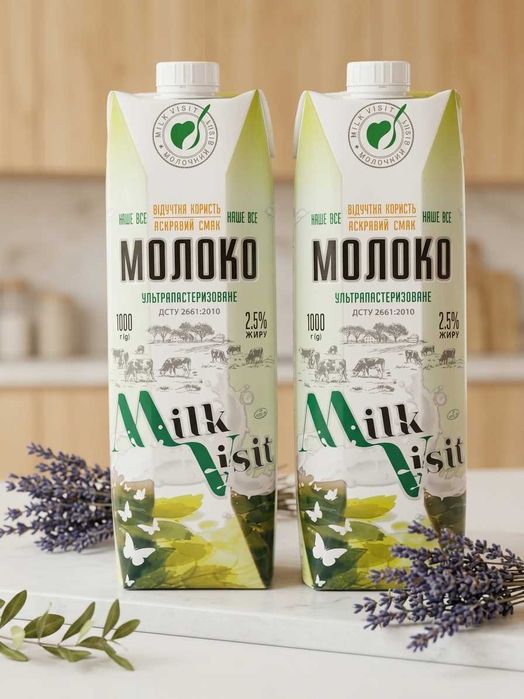 Молоко довготривале 2.5% жирність