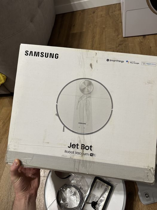 Робот Samsung Jet Bot VR30T80313W (LiDAR) + Запасні розхідники
