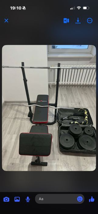 Siłownia z obciążeniem