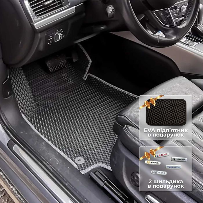 СУПУР! Ева, Eva коврики в автомобиль, 3д з бортами, ковры в авто эва