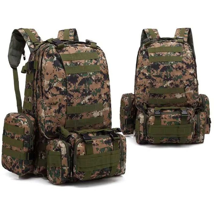 Тактический походный рюкзак Solve D3-GGL-405 Multicam на 56 л