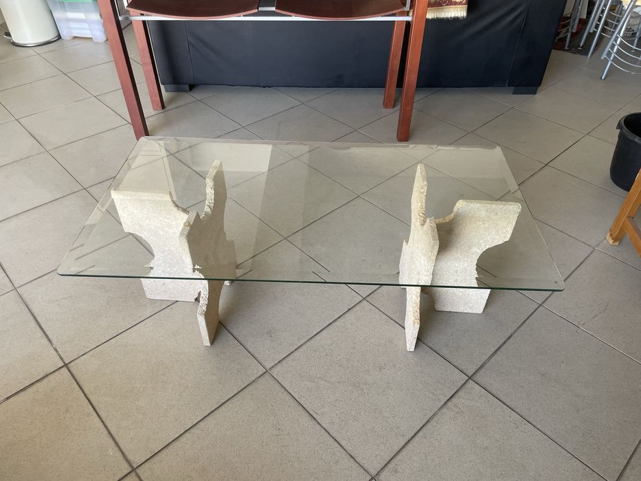 Mesa centro vidro