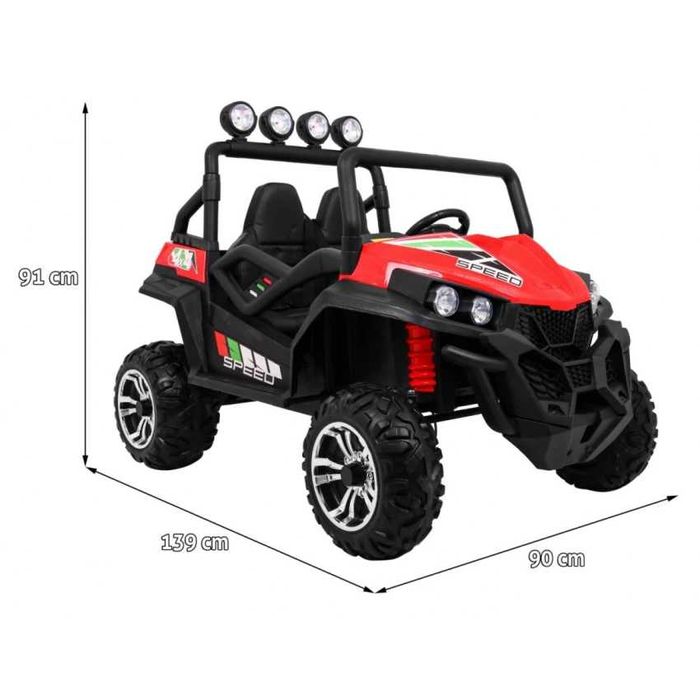 Udźwig 59Kg 2os. Buggy Strong 24V 4x4 Samochód Auto Pojazd akumulator