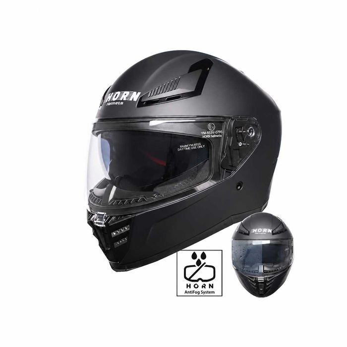 Kask motocyklowy HORN Viper blenda antifog pod interkom ECE 22.06 XS-XXL