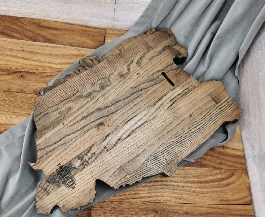 Obraz Płaskorzeźba drewniana trofeum JELEŃ prezent dla myśliwego 30cm