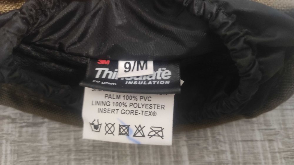 Luvas Gore Tex Castanhas – Antifogo Tamanho 9M