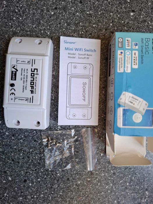 Sonoff BASIC WIFI - wgrana Tasmota