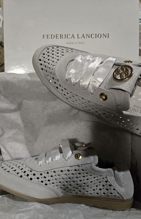 Літні кеди кросівки  Federica Lancioni. Італія