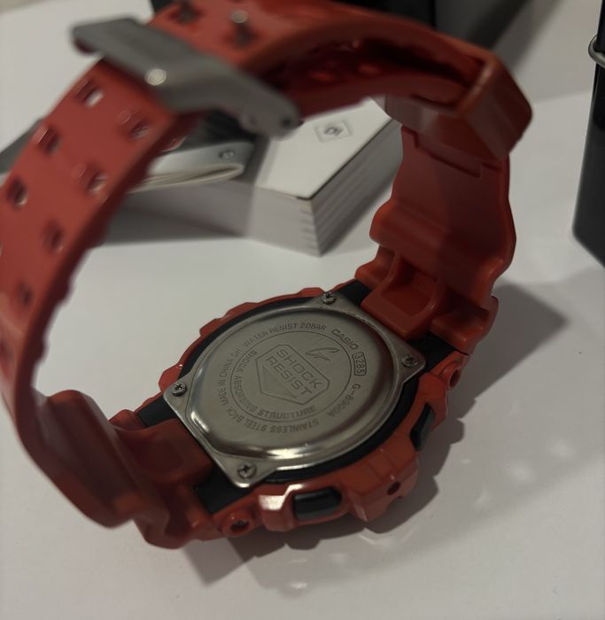 Casio G-Shock G-8900A-4DR czerwony piękny