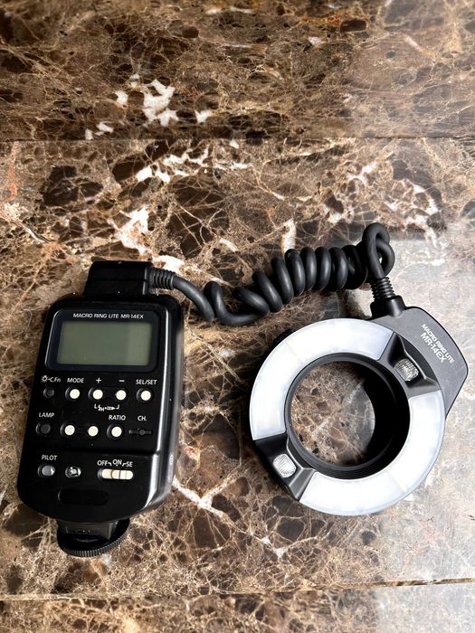 Flash Canon MR14EX Ring Campanhã • OLX Portugal