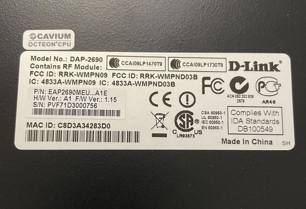 Точка Доступу wi-fi D-Link DAP-2690