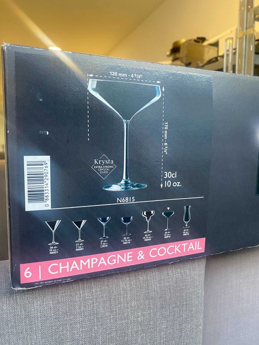 Taça chanmpagne/cocktail