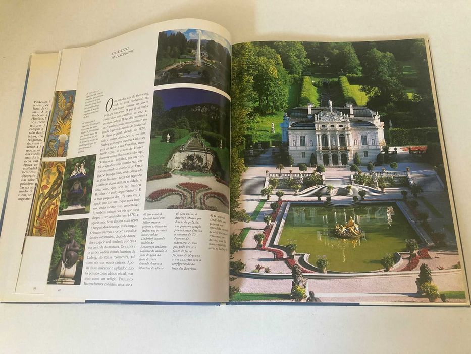 Livro - Os Lugares e a História - Castelos da Baviera (ctt grátis)