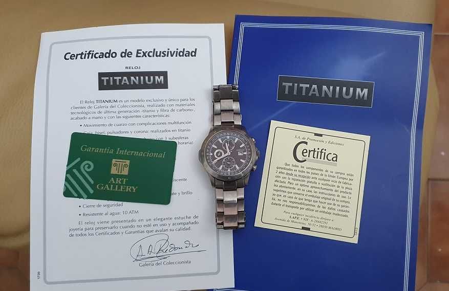 Relógio Titanium