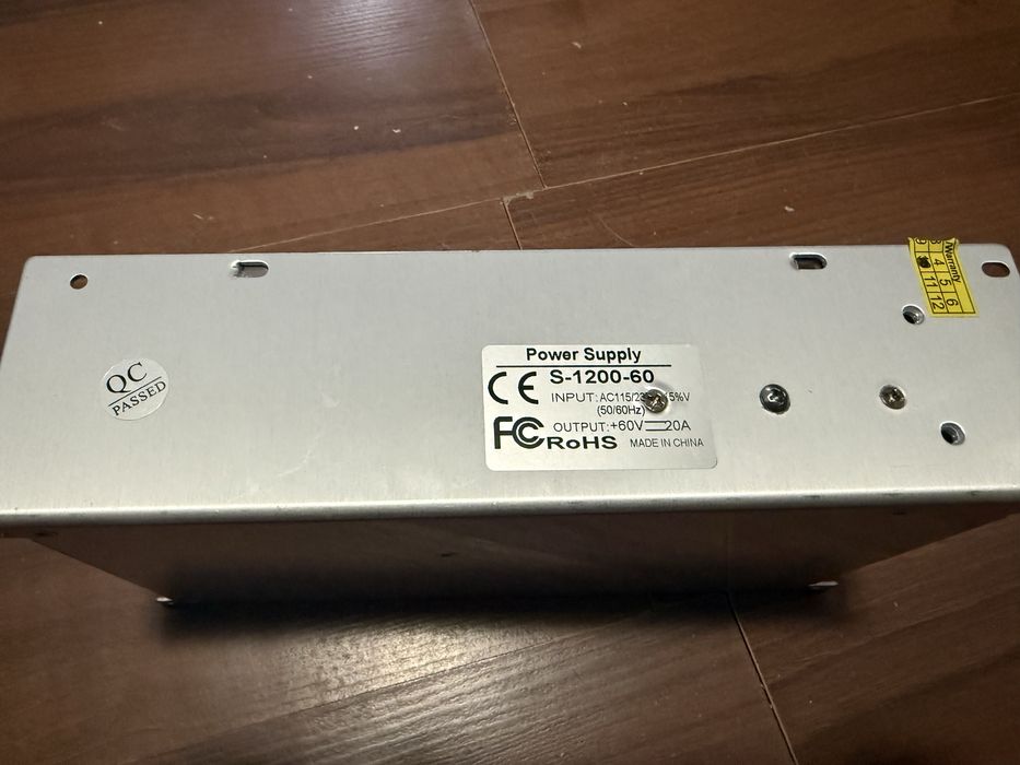 Блок живлення 60в 20а