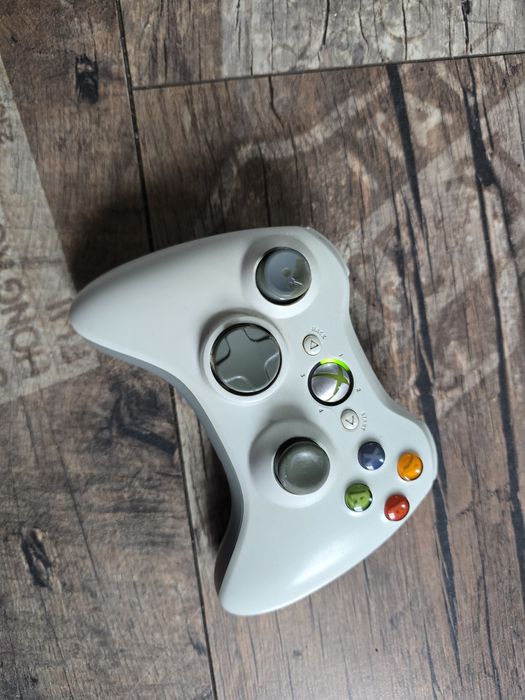 Pad Xbox 360 biały joystick kontroler x360 bezprzewodowy