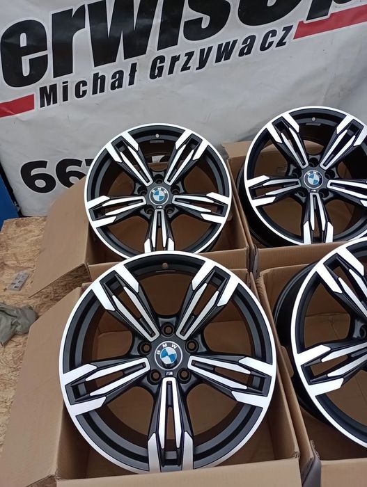 Felgi Aluminiowe Nowe 5x120 r18 8,5j et20 BMW m2 m3 m4 e60 e61 e63 e64