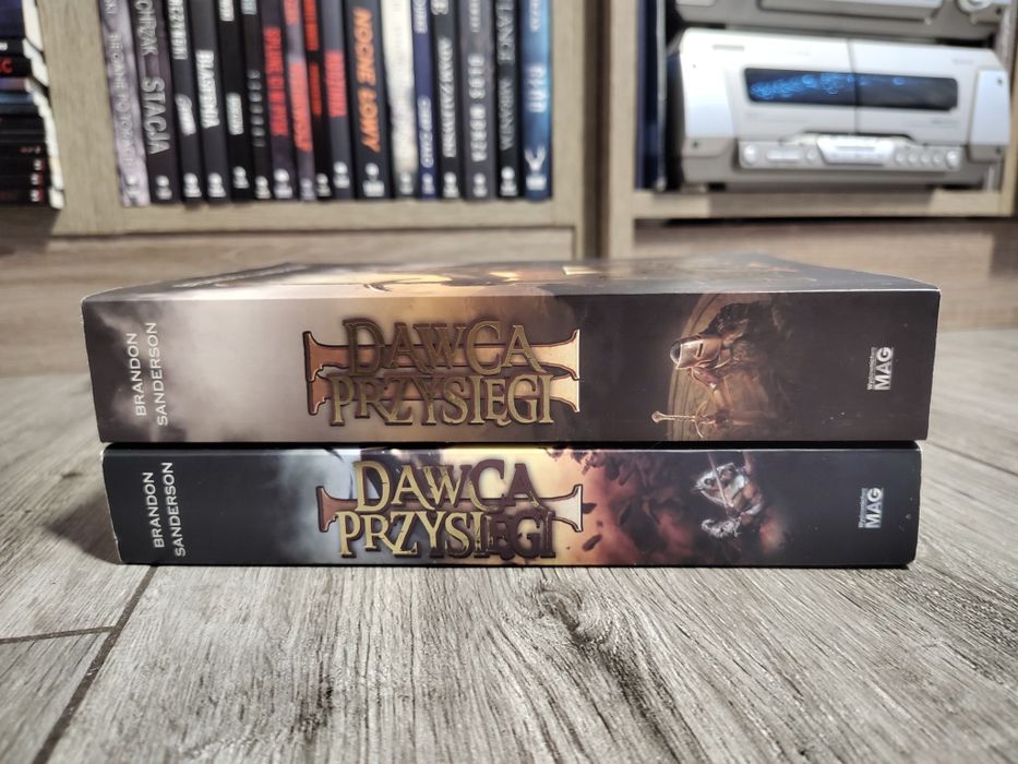 Brandon Sanderson "Dawca przysięgi" tom 1 i 2