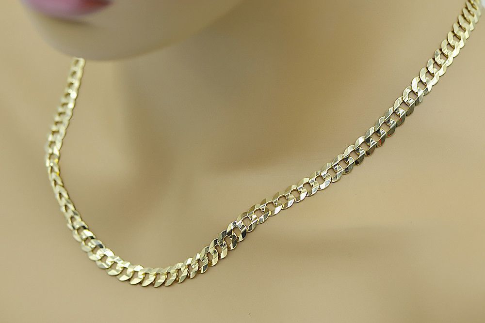 Złoty łańcuszek 14k 585 włoski Pancerka Excellent diament cc099y 6,5mm