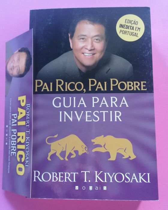 Pai rico,pai pobre-NOVOS-Cada livro 9,50€-Portes grátis-Ler descrição