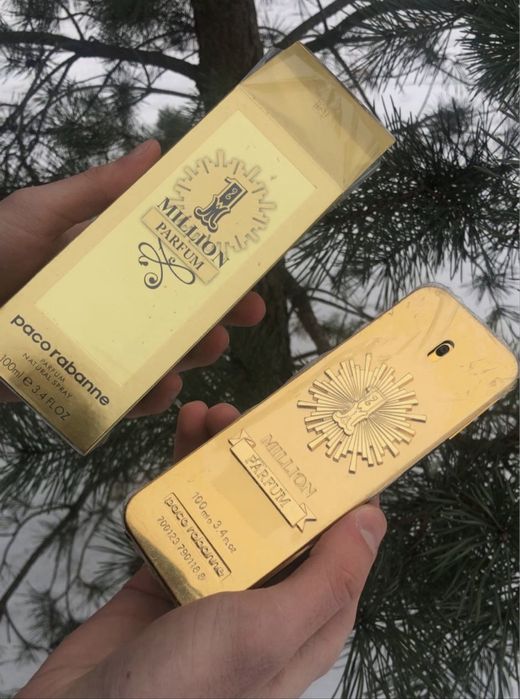 Парфуми чоловічі Paco Rabanne One million parfum ван міліон 100мл духи