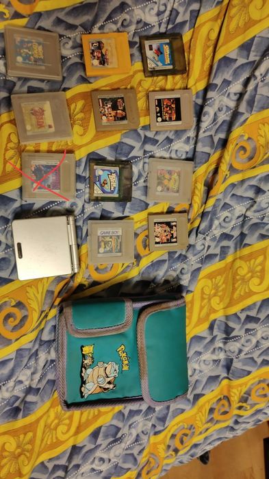 Zestaw Nintendo gameboy advance sp