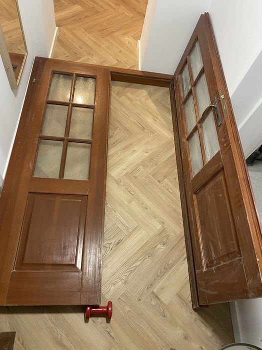 drzwi-drewniane-dwuskrzydlowe-o-awa-olx-pl