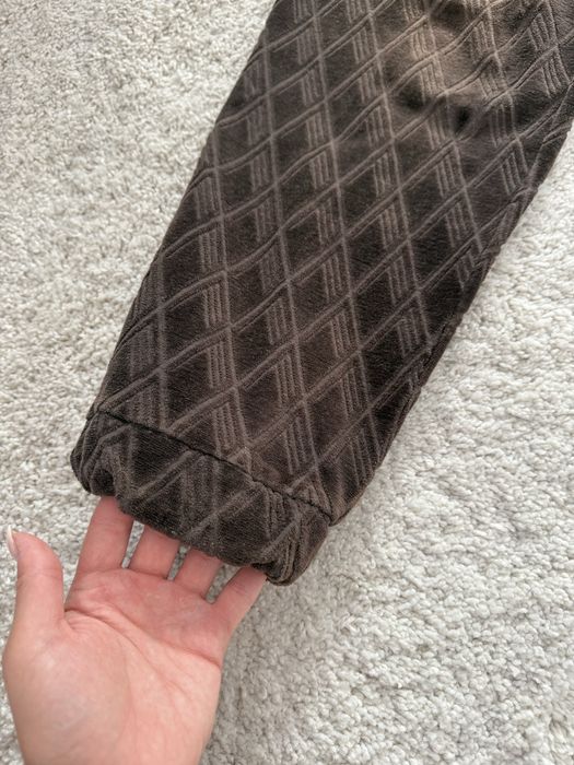 Spodnie The Attico M/38 brązowe czekoladowe
