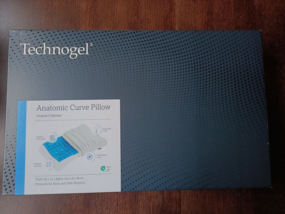 Chłodząca poduszka Anatomic Curve Technogel