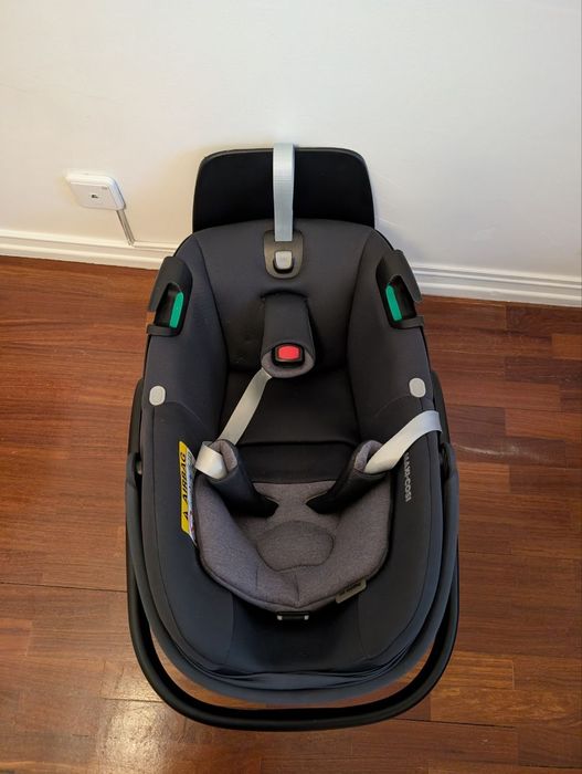 Cadeira Auto Maxi-Cosi Pebble 360 + Base FamilyFix 360 (I-Size)