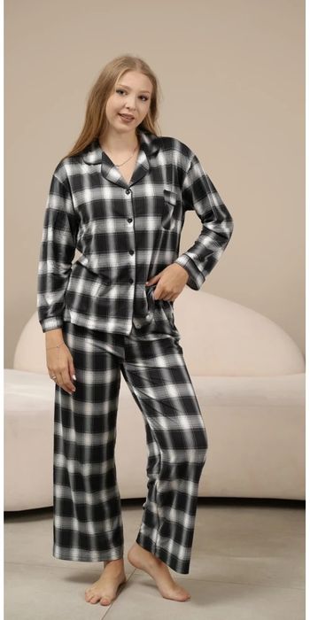 Піжама клітинка жіноча