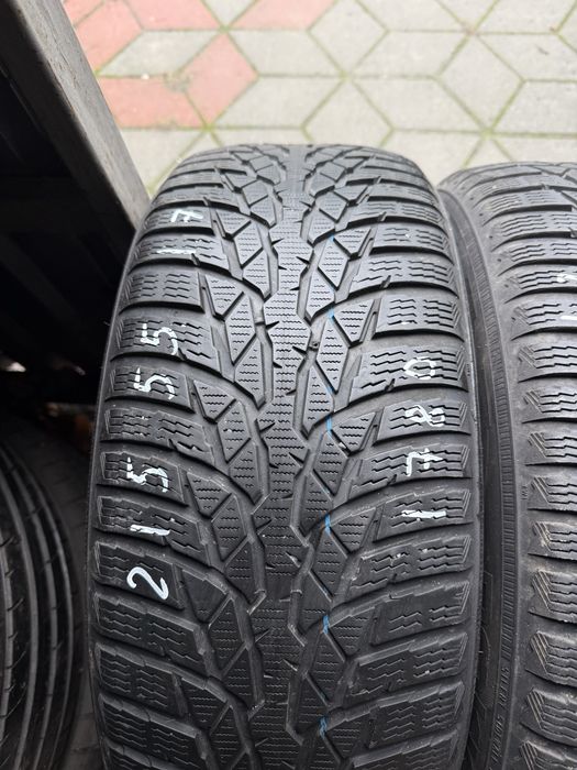 215/55/17 Nokian пара зима склад резина шини б/у