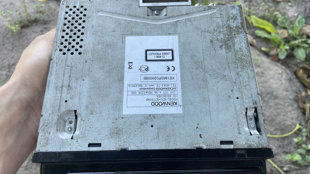 Магнитола процессорная KENWOOD BT73DAB (Bluetooth)