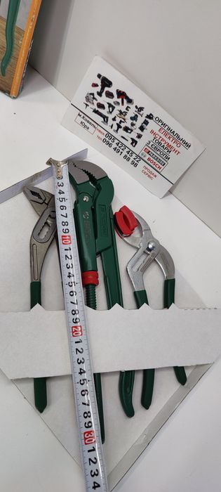 Набір оригінал кліщі 3шт зНімеччини PARKSIDE/кліщі/клещи/ключ балонний