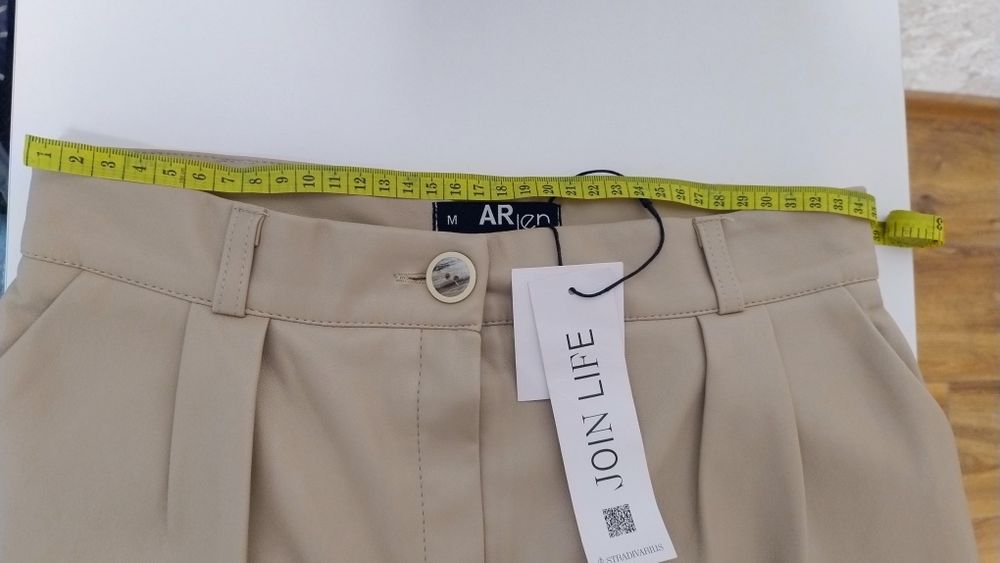 Шорти з екошкіри