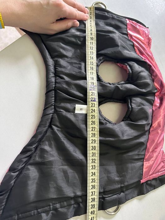 Розовая жилетка для собачки 3-3,5 кг, розмер М, обежда для собачки