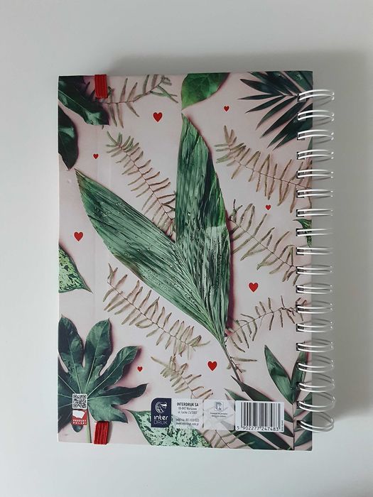 Przepiśnik Interdruk notes na przepisy, zeszyt z gumką