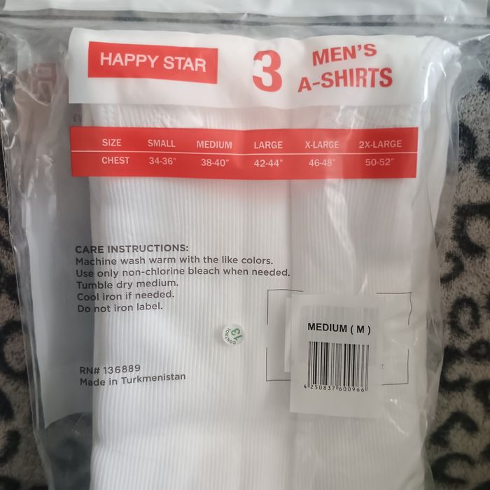 Чоловіча майка 100% Ring Spun Cotton,