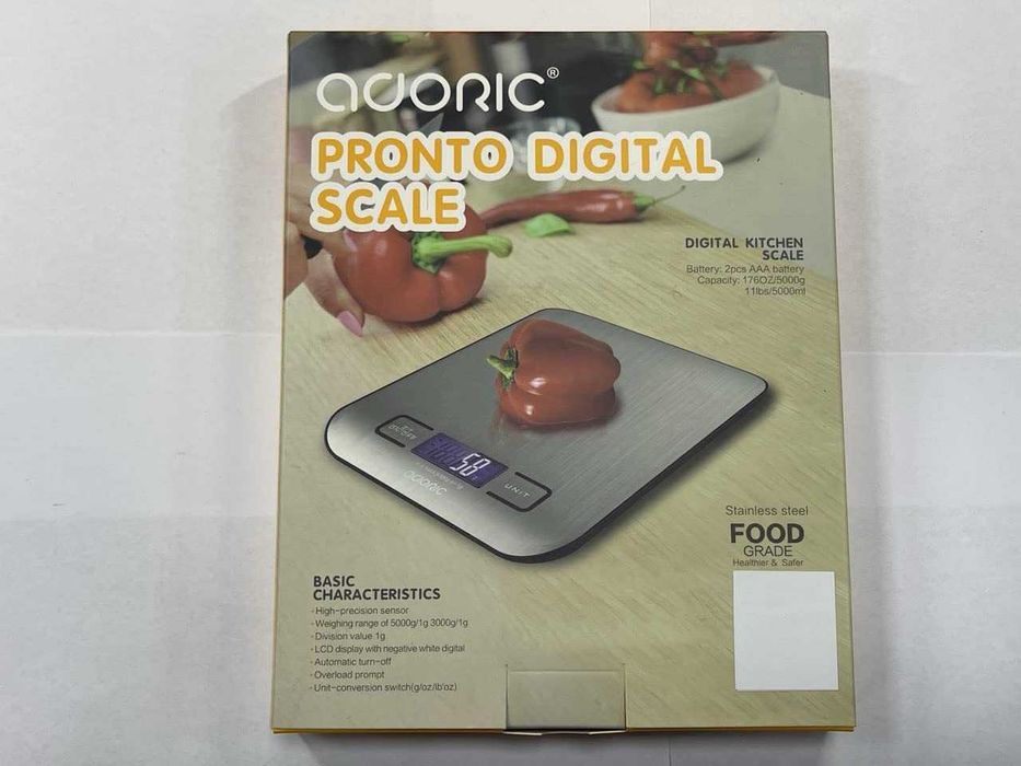 Nowa cyfrowa waga kuchenna / LCD / precyzja do 1g / 5kg max ADORIC!