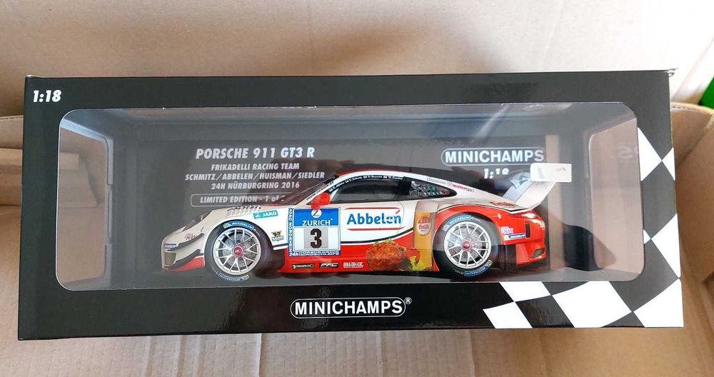 Porsche 911 GT3 R 991 #3 24h Nürburgring 2016 (Minichamps 1:18)
