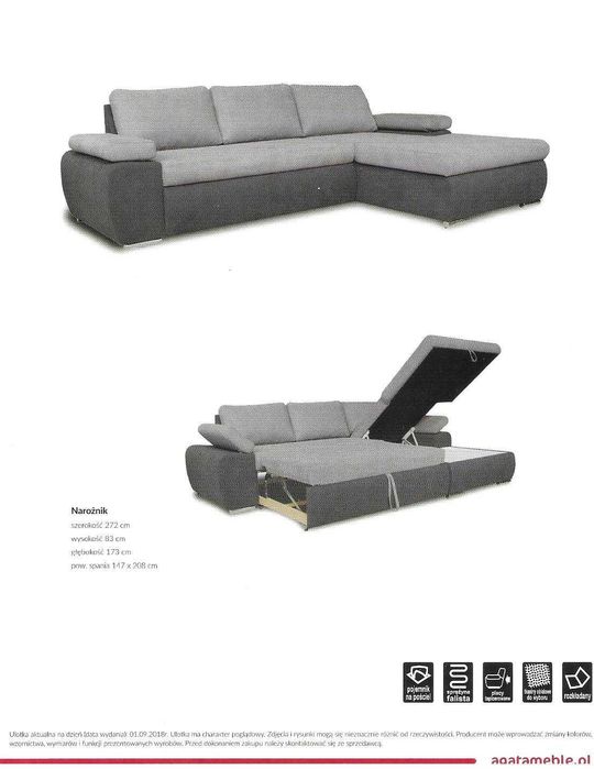 Narożnik NOLTI salon Agata