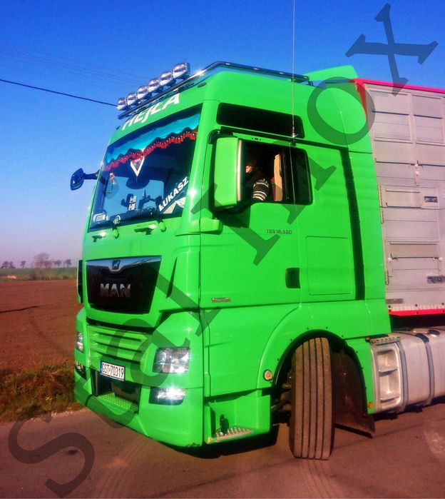 ORUROWANIE Górne Man Daf Scania długie ramiona oświetlenie led