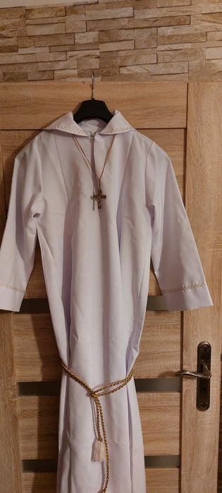 Alba komunijna chłopięca z kapturem 146