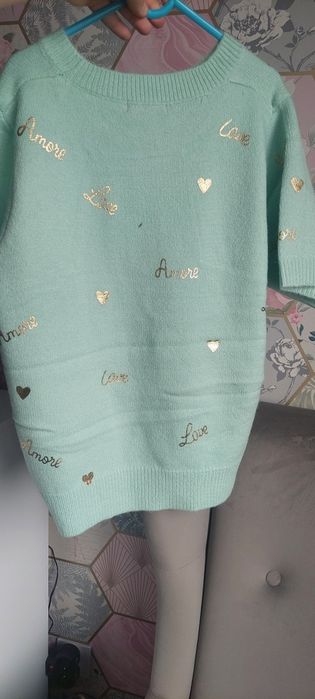 Sweterek tshirt. Rękawek