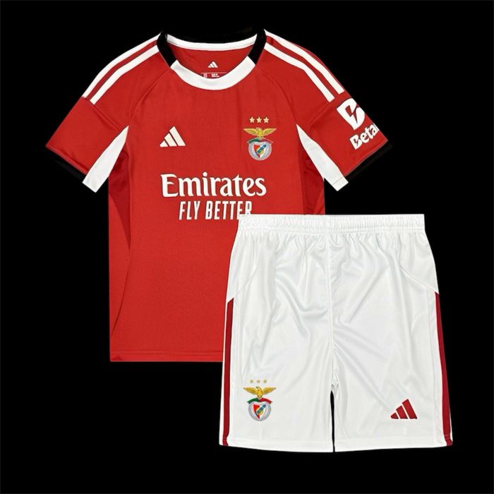 Equipamento Crianca Benfica 2025