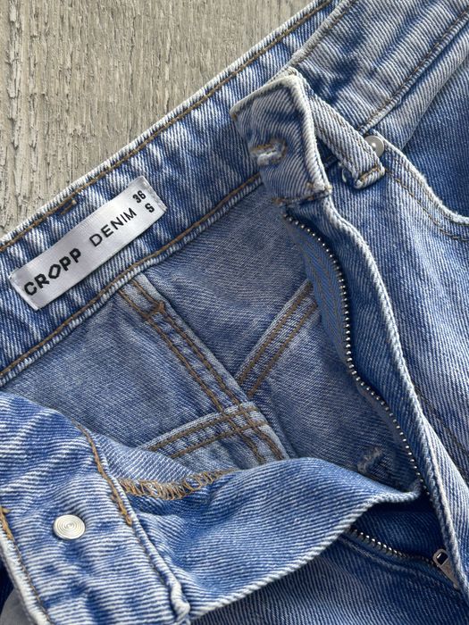 Spodnie damkie jeans 36 Crop